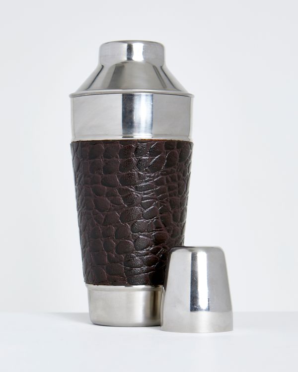 Michael Mortell Leather Cocktail Shaker