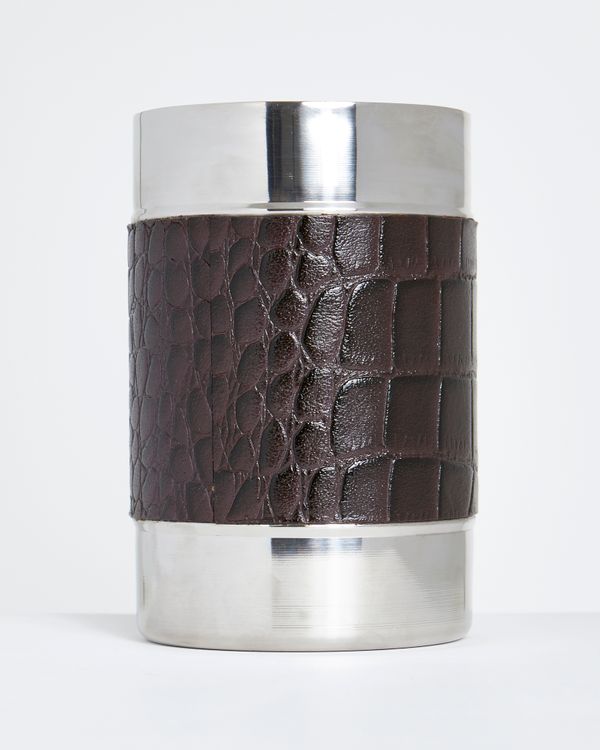 Michael Mortell Leather Wine Cooler