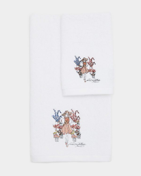 Paul Costelloe Living Embroidered Guest Towel