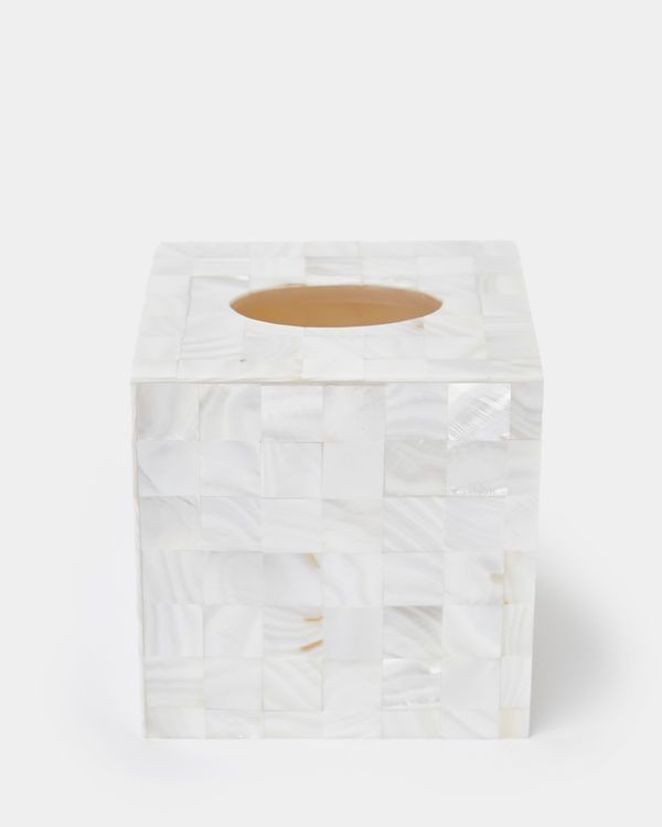 Paul Costelloe Living Mother Of Pearl Tissue Box