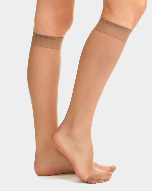 15 Denier Knee High Tights - Pack Of 5