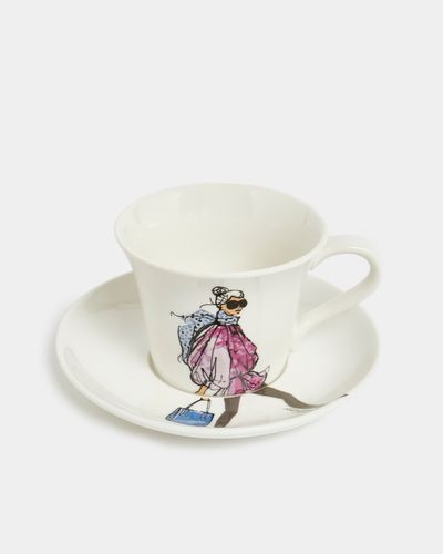 Paul Costelloe Living Lady Teacup And Saucer thumbnail
