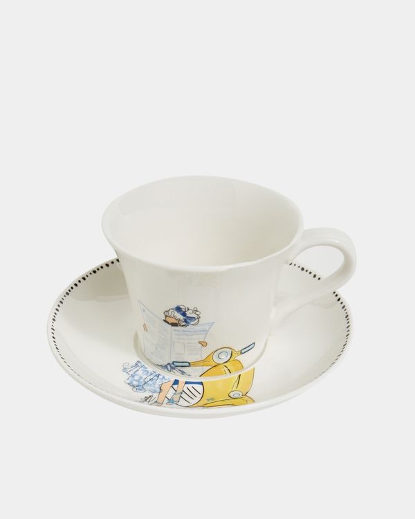 Paul Costelloe Living Lady Teacup And Saucer