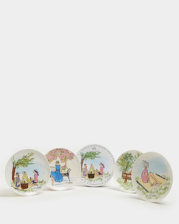 Paul Costelloe Living Lady Side Plate - Set Of 4