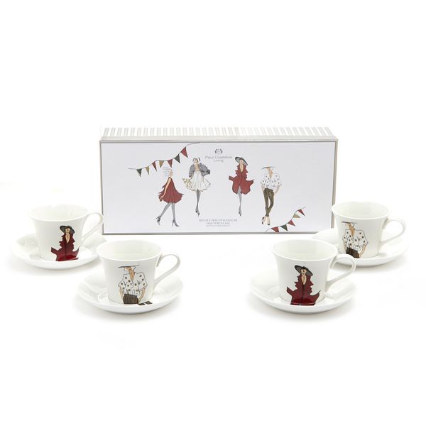 Paul Costelloe Living Lady Teacup And Saucer Set