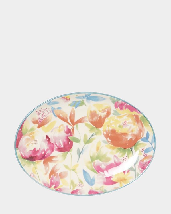 Paul Costelloe Living Floral Oval Platter
