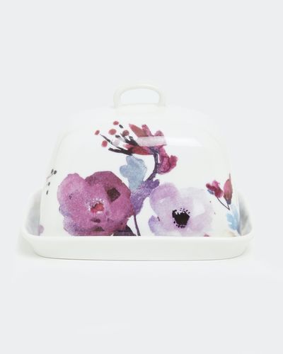 Paul Costelloe Living Floral Butter Dish