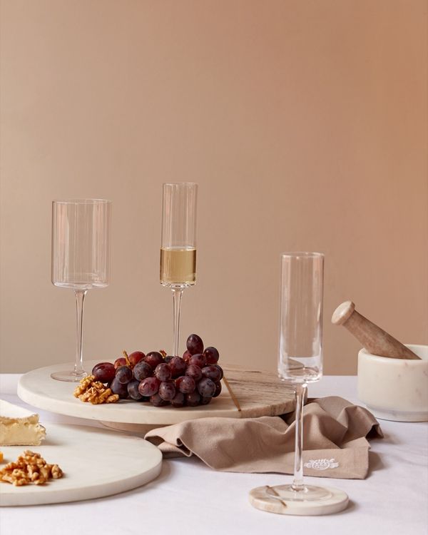 Paul Costelloe Living Crystal Champagne Glass