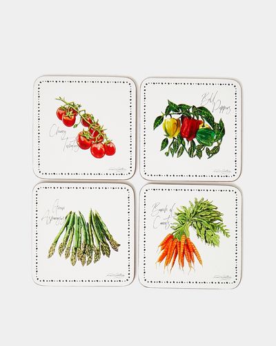 Paul Costelloe Living Vegetable Coaster (Pack Of 4)