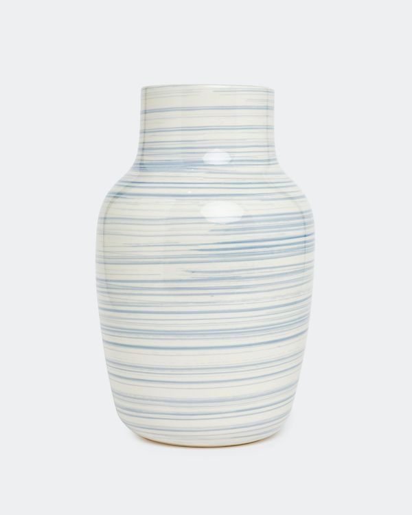 Paul Costelloe Living Bali Stripe Vase