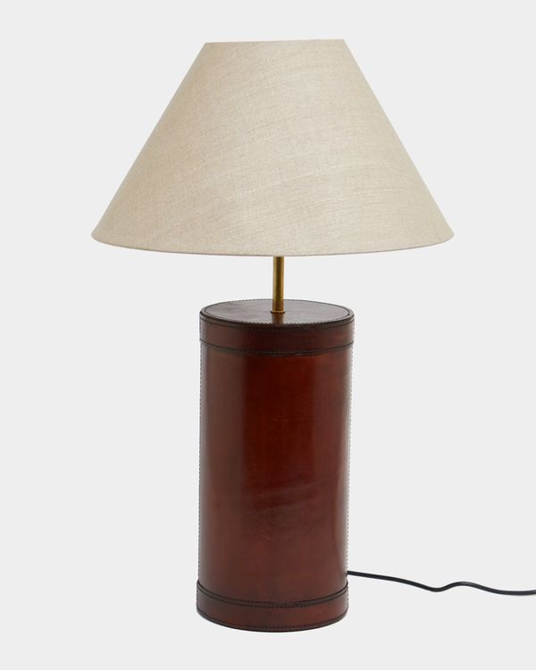 Paul Costelloe Living Leather Lamp