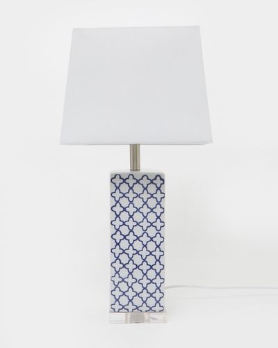 Paul Costelloe Living Blue Ceramic Lamp