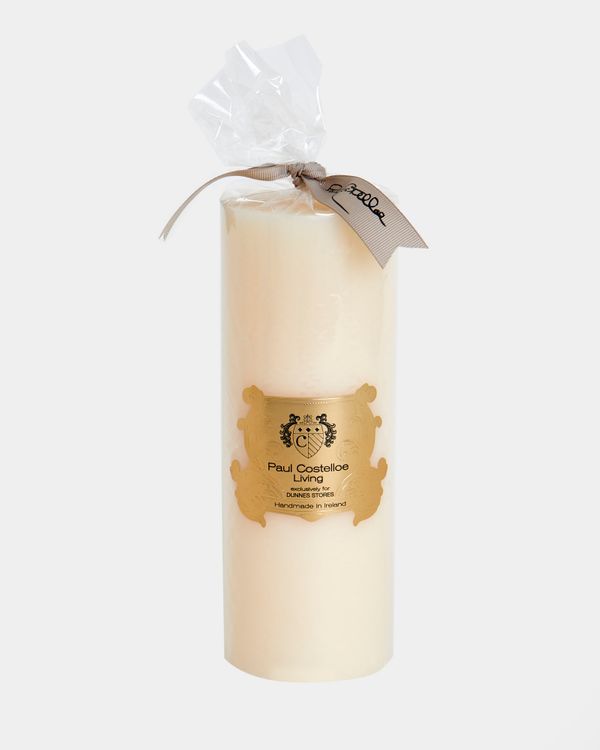 Paul Costelloe Living Scented Pillar Candle - 8x3in