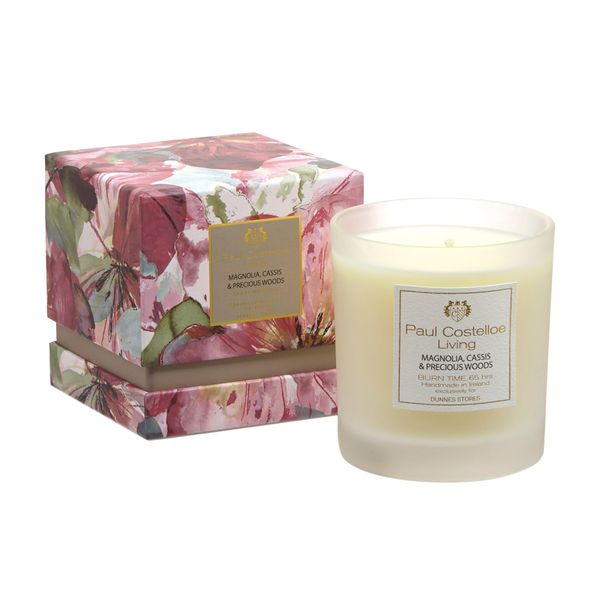 Paul Costelloe Living Floral Candle