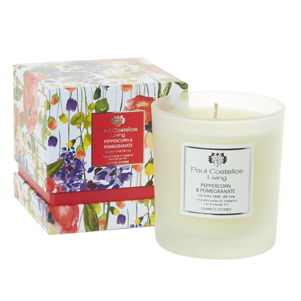 Paul Costelloe Living Bloom Floral Candle