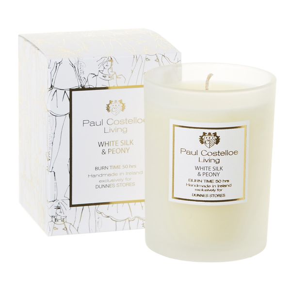 Paul Costelloe Living Frosted Candle