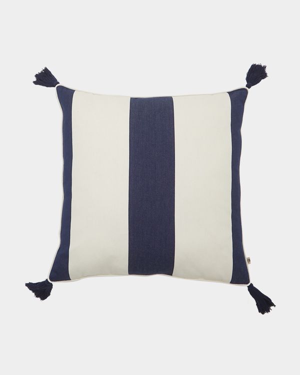 Paul Costelloe Living Stripe Tassel Cushion