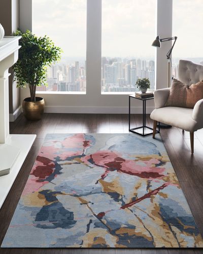 Paul Costelloe Living Floral Abstract Rug
