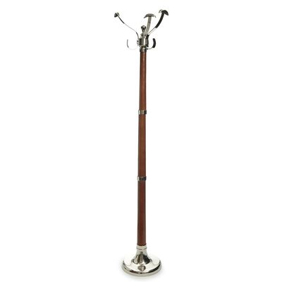 Paul Costelloe Living Coat Stand With Leather Base thumbnail