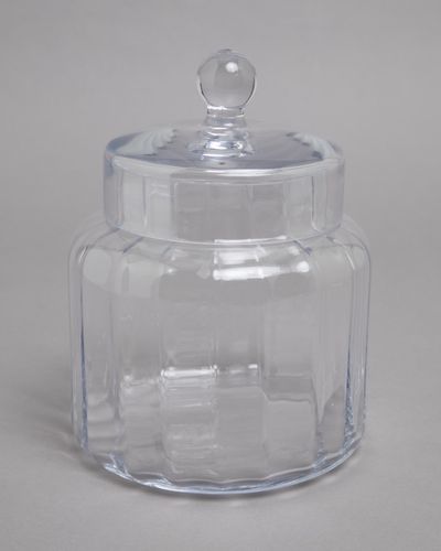 Paul Costelloe Living Ribbed Glass Jar