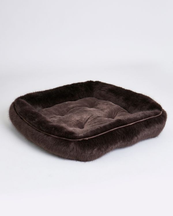 Paul Costelloe Living Faux Fur Dog Bed
