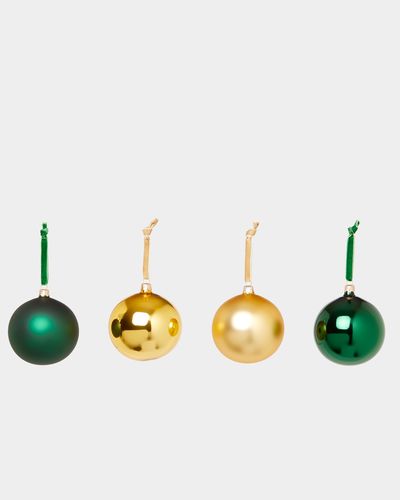 Paul Costelloe Living Luxury Baubles - Pack Of 4 thumbnail