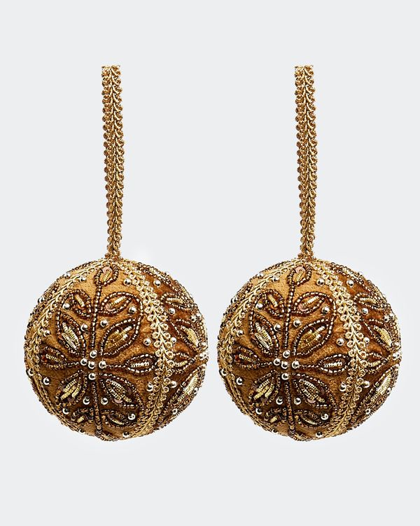 Paul Costelloe Living Beaded Decorations - Pack Of 2