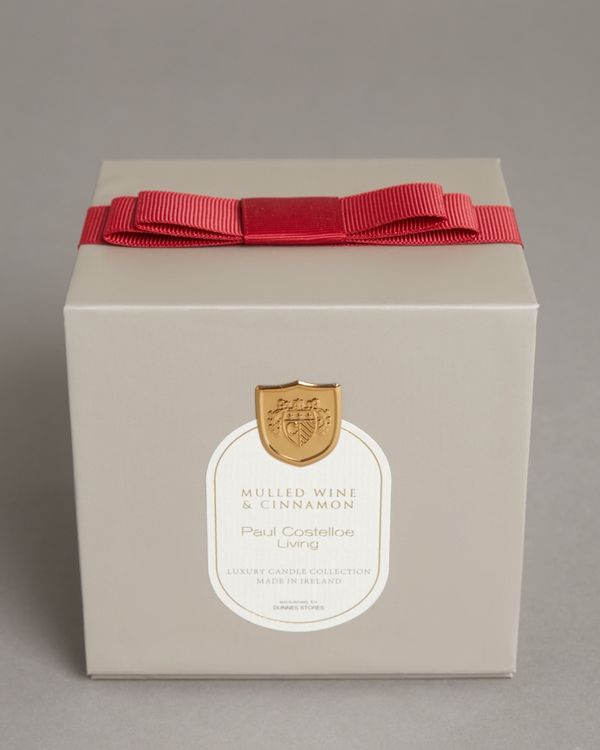 Paul Costelloe Living Christmas Bow Candle