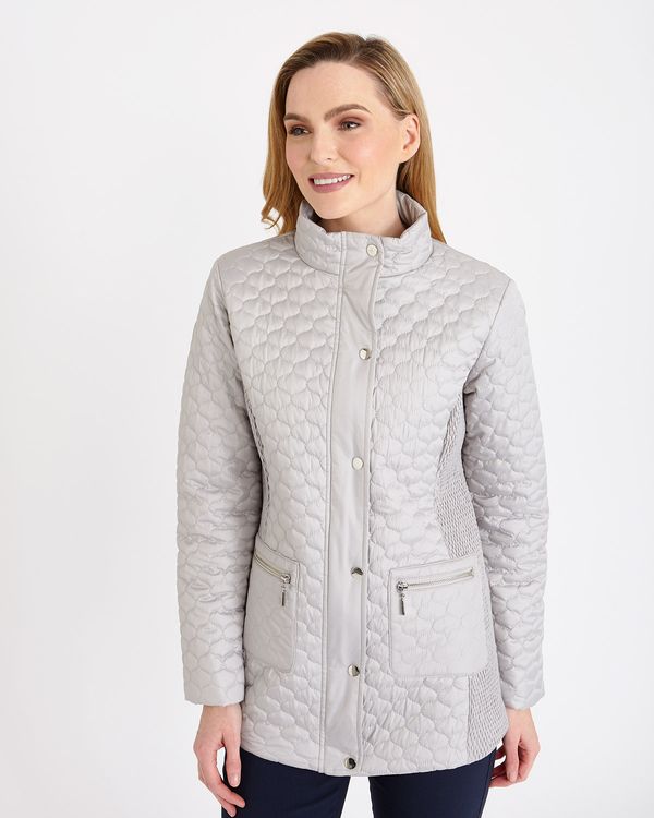 Gallery Mixed Quilted Jacket