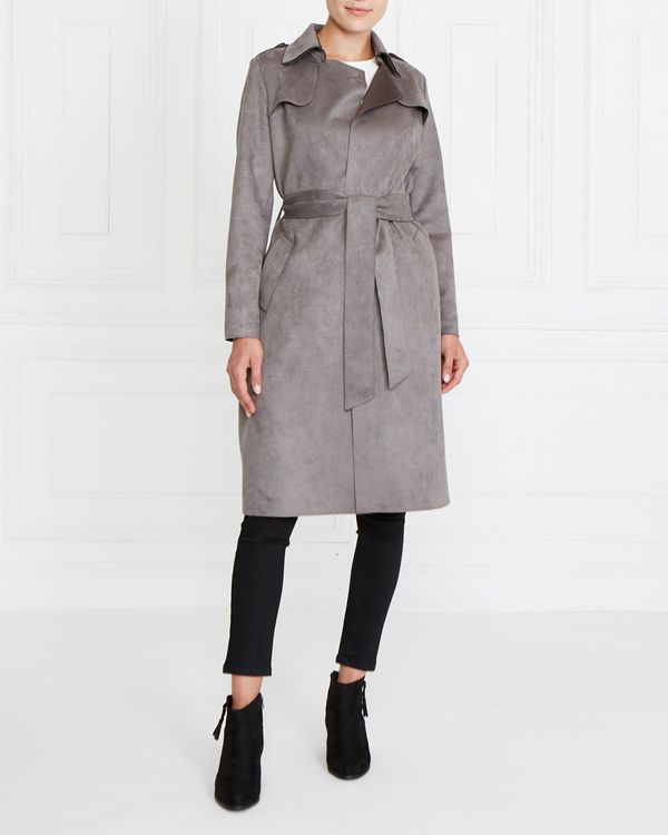 Gallery Suedette Trench