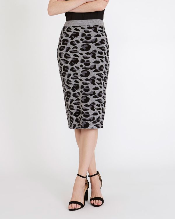 Gallery Leopard Skirt