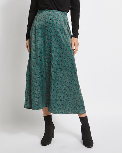 Gallery Sienna Button Skirt