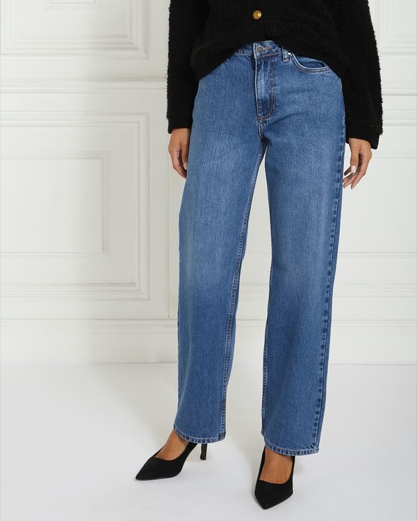 Dunnes Stores | Denim Gallery High Rise Straight Leg Jeans
