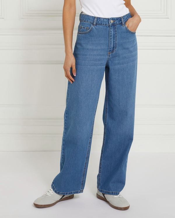 Gallery Wide Leg Lightweight Jeans