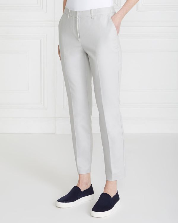 Gallery Compact Cotton Trousers
