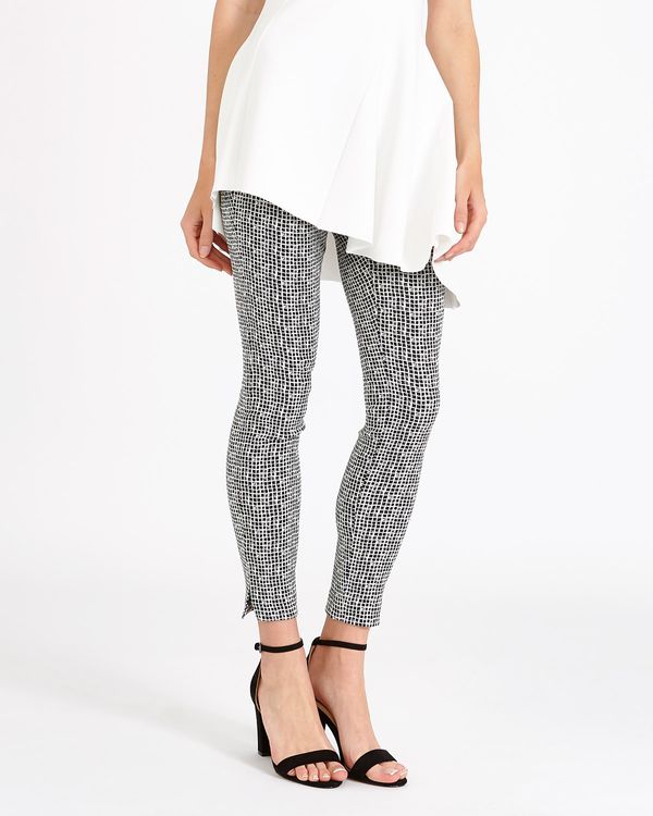 Gallery Stretch Jacquard Trousers