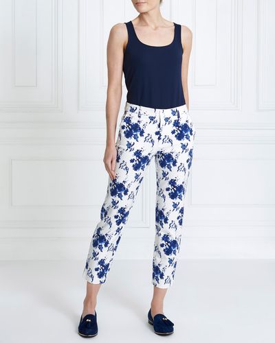 Gallery China Blue Trousers thumbnail