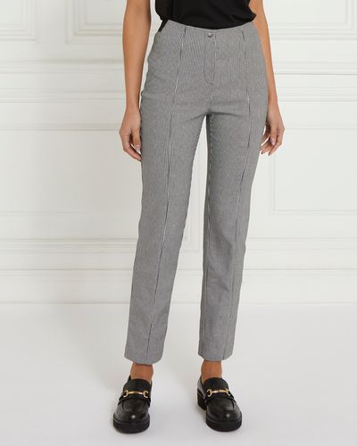 Dunnes Stores | Puppytooth Gallery Elastic Back Trousers