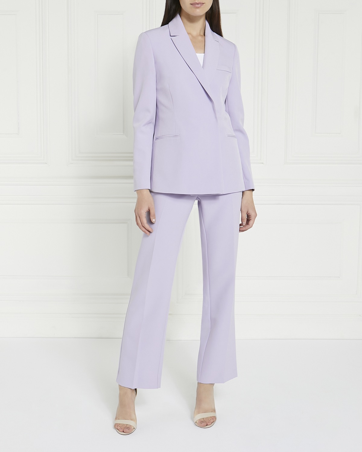 Lavender Formal Pantsuit for Women Business Women Suit With  Etsy Singapore