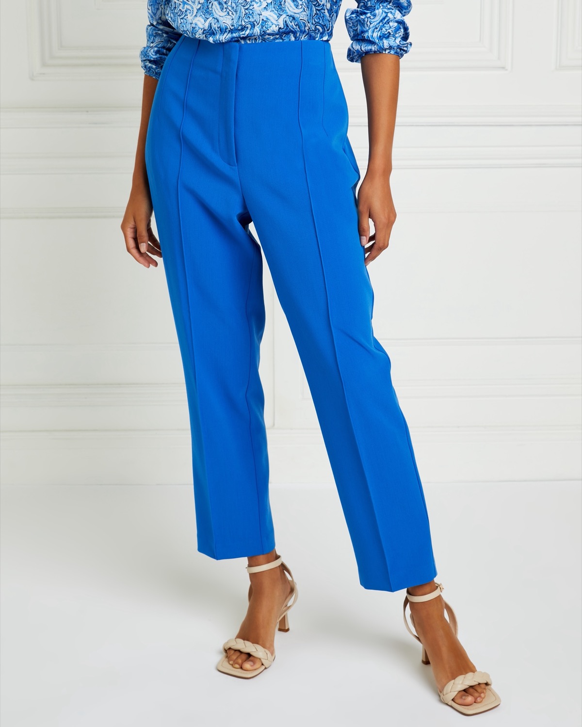 Jersey Straight Leg Trousers  MS Collection  MS