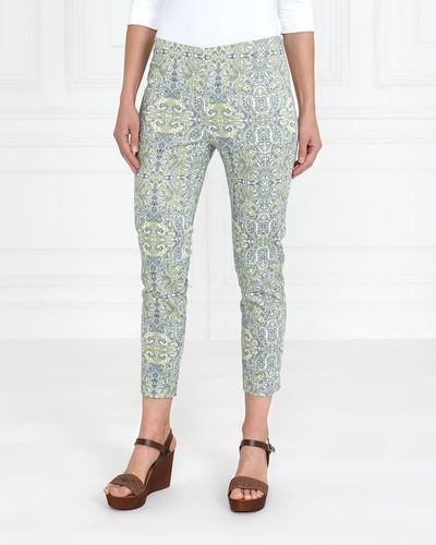 Gallery Printed Cropped Trousers thumbnail