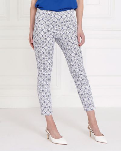 Gallery Printed Crop Trousers thumbnail