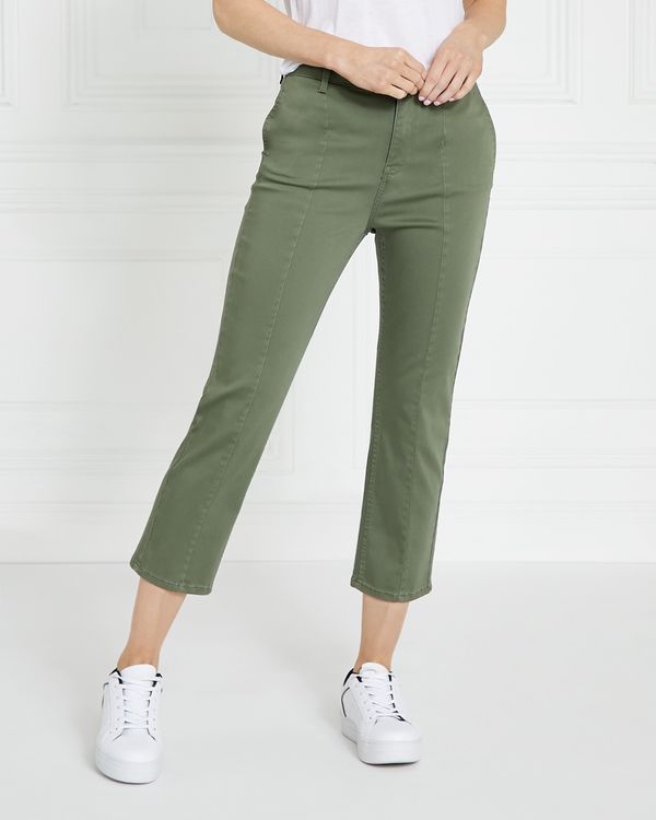 Gallery Cotton Sateen Crop Trousers