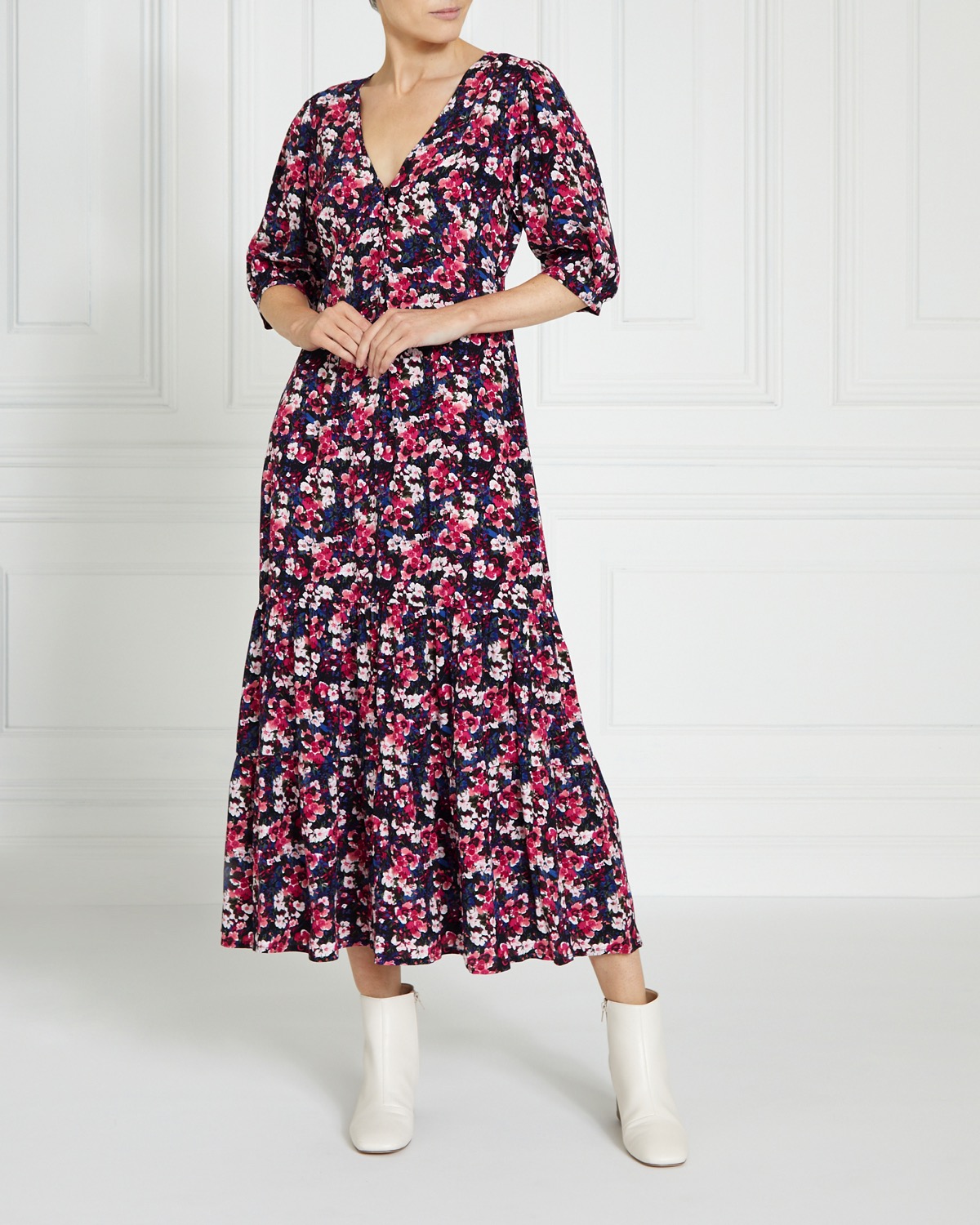 Dunnes Stores | Floral Gallery Maxi Tea 