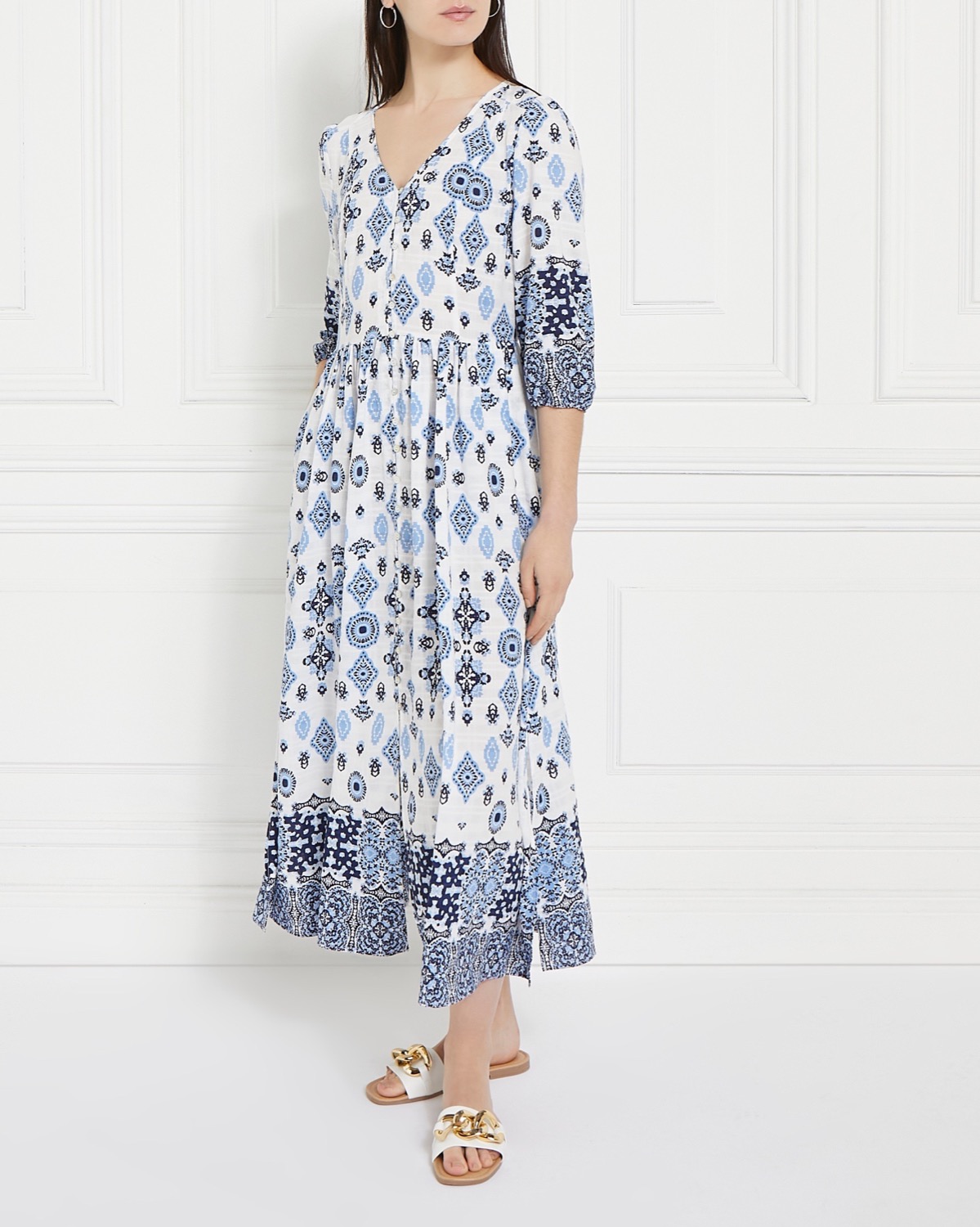Dunnes Stores | Multi Gallery Capri Print Dress