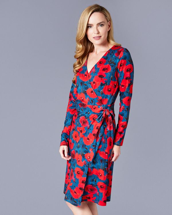 Gallery Floral Wrap Dress