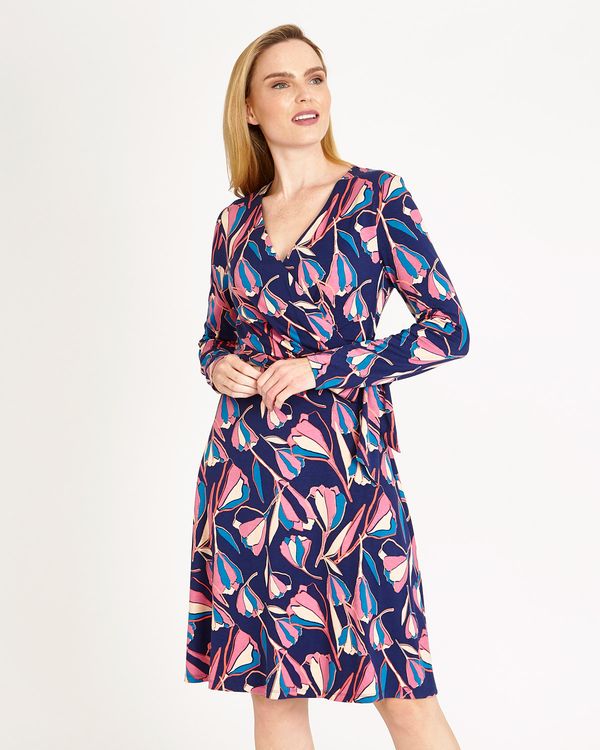 Gallery Tulip Print Dress