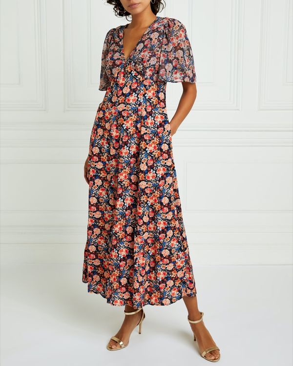 Dunnes Stores | Floral Gallery Florence Mix Print Dress