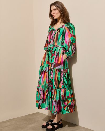 Gallery Abstract Print Dress
