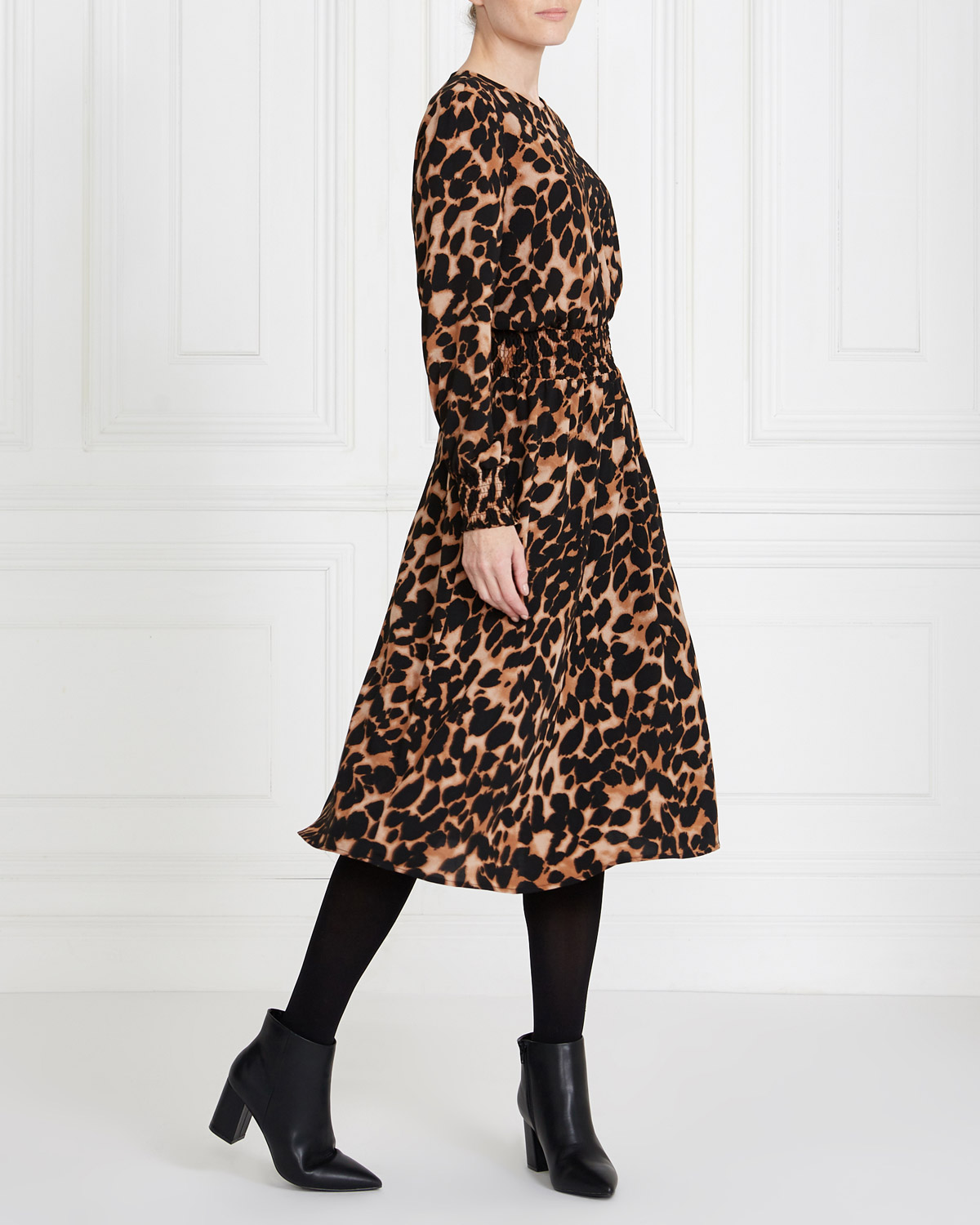dunnes stores leopard print dress